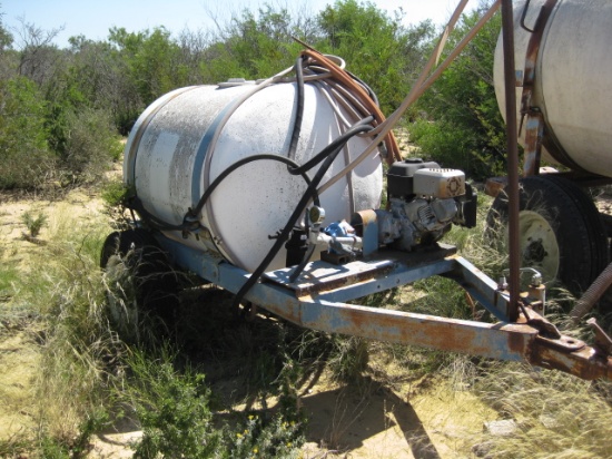 1992 Continental Model 200 Trailer Mounted Gas Powered Spray Rid