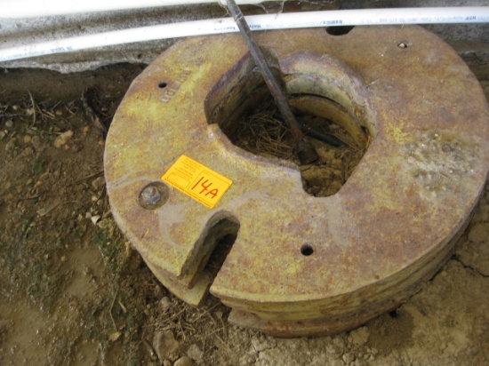 Tractor wheel Weights