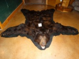 Beautiful Black Bear Rug Taxidermy Mount