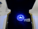 Awesome and Brand New! 9.18 Carat Tanzanite 14K White Gold Diamond Ring size 7 with Insurance Apprai