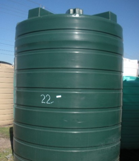 3,000 GALLON WATER STORAGE TANK TLV03000DG (C)