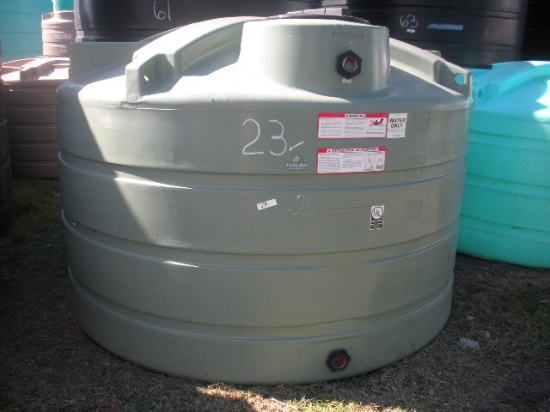 1,200 GALLON WATER STORAGE TANK TLV01200MG (C)