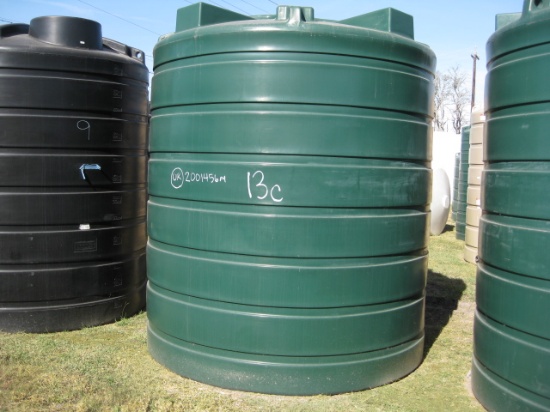 2500 Gallon Flat Bottom Water Storage Tank (E)