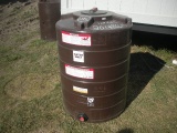 100 Gallon Flat Bottom Storage Tank Brown