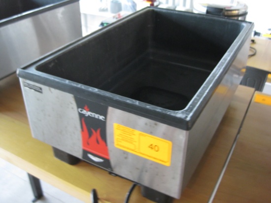 Cayenne Single Pan Counter Top Warmer