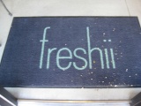 2 Freshii Floor Mats 1 out door mat