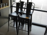 Metal Bar Stools with backs