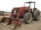 Case Model 1494 ractor with Loader and Hay Spike