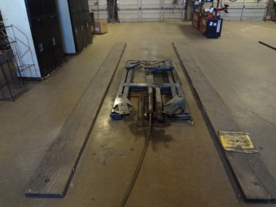 Rotary 6,000lb Floor Lift Electric over Hydraulic