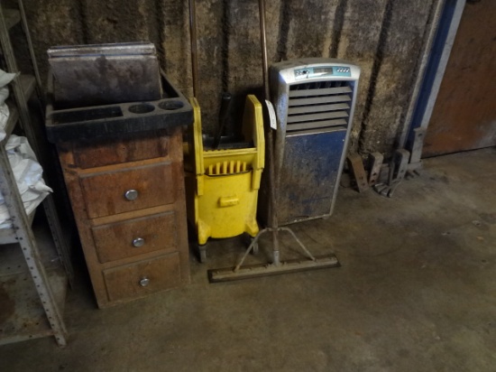 Twin I Beam Ford Bender Mop Bucket and Misc.