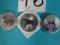 (3) 1 ounce 999.99 Pure Silver Canadian Wildlife Coins (3x $)