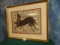Framed Print of a Greek Style Red Stag