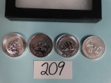(4) 99.99% Pure Silver 1 1/2 ounce Canadian Wildlife Collector Coins (Total 6 ounces) (4 x $ )