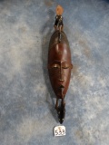 Vintage West African Native Mask From the Ivory Coast