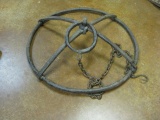 Hand forged iron pot ring