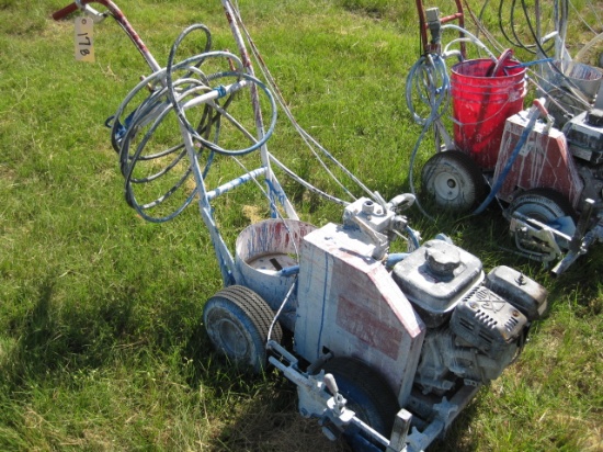 Gas Powered Striping machine