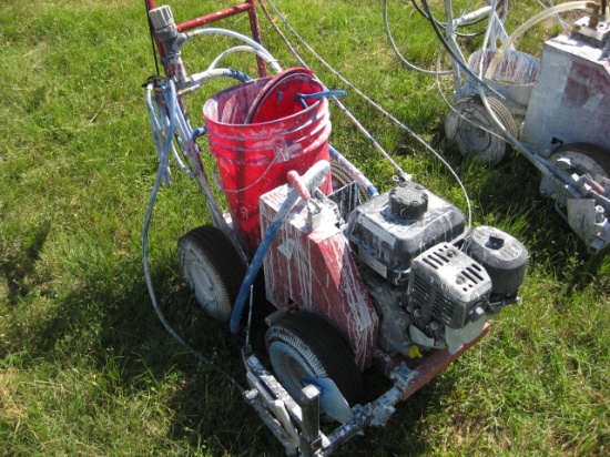Gas Powered Striping machine