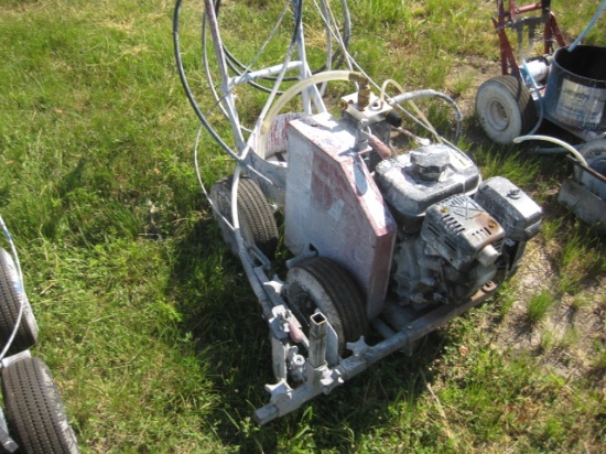 Gas Powered Striping machine