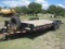 2020 Big Tex 20' Bumper Pull Trailer with Dove Tail Fold up Ramps