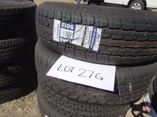 Ulrta CRT Highway Trail ST225/75R15 10ply New Tires