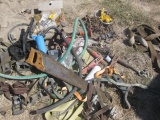 Lot misc. boomers straps hitch locks and more