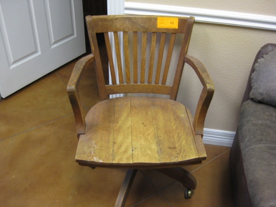 Oak Captain Chair