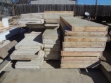 Lot Approx 100 Wood Concrete Forms