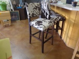 Cow Hide Print chairs