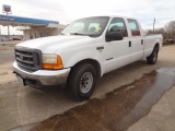 2000 Ford F-350XL Crew Cab Truck 7.3L Diesel Automatic   Odemeter States 233,605