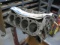 Small Block Chevy 4 bolt main Bored for and relieved for 383 stroler left hand dipstick.