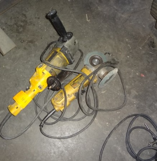 Dewalt Right Grinders