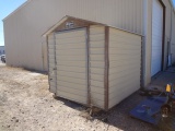 Small Metal Storage Building