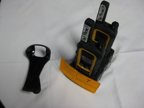 2 Dewalt two way radios