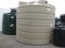 1550 Gallon Model TLV01550 Flat Bottom Storage Tank Beige