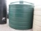 2600 Gallon Model TLV02500 Flat Bottom Storage Tank Dark Green