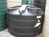 1125 Gallon Model TLV01125 Flat Bottom Storage Tank Black