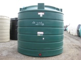 5050 Gallon Model TLV05050 Flat Bottom Storage Tank Dark Green