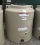 210 Gallon Model TLV00210 Flat Bottom Storage Tank Beige