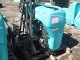 Land Champ Small 3pt Tractor Spray Rig with Boom and pto pump