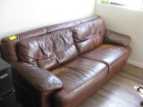 Over Stuff Sofa and Chair Leather style