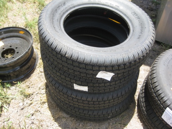 (4) Hi Run LQ229 BIAS St 205/75D15 New Tires