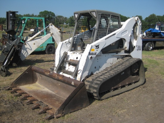 Bobcat Model T-300 Skid Steer with Tooth Bucket Hours 2195