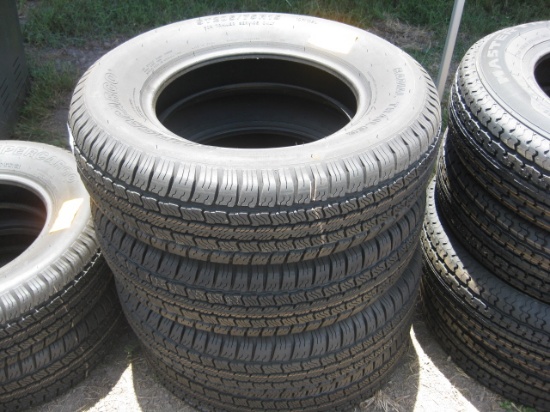 (4) Super Cargo ST Radial ST 205/75R15 New Tires