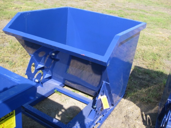 Tilt Dumpster Forklift Attachment New