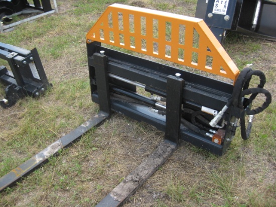 Positioning Forks Attachment for Skid Steer new