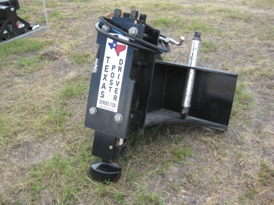 Texas Post Driver Hyd Post Driver for Skid Steer new