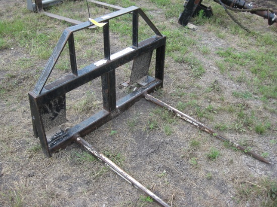 Bale Spear Skid Steer Attachment