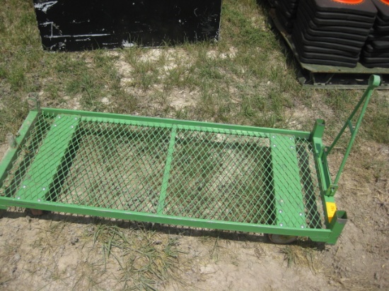 Green 4 Wheel Cart