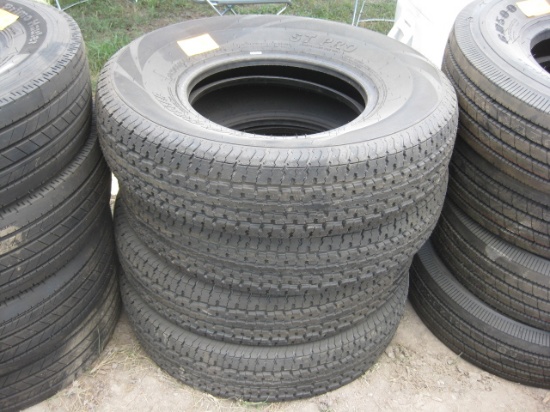 (4) Trailer Master ST 235/85R16 New Tires