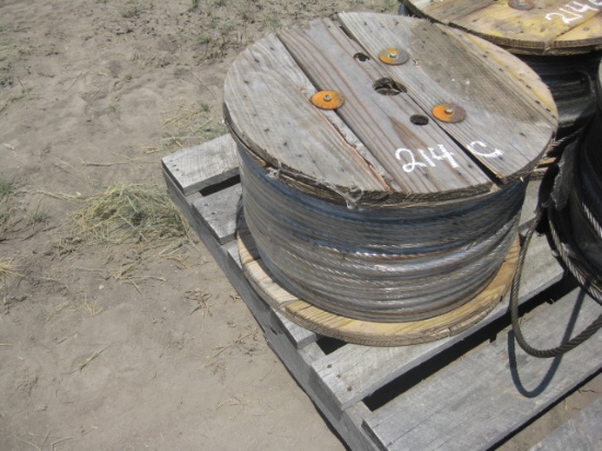 Roll new 1/2"x1000' Cable